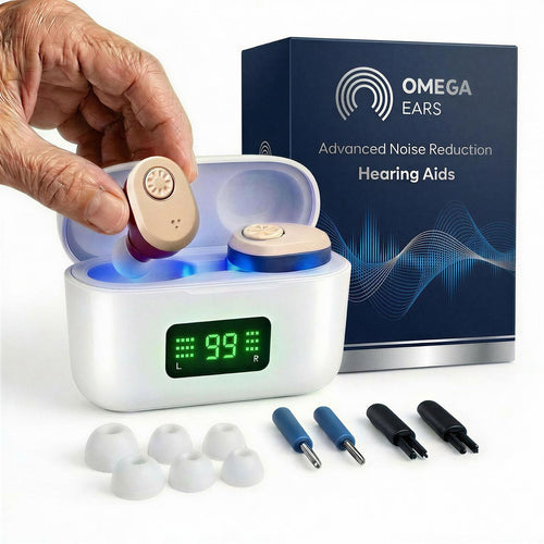 Omega Ears 3.0 OTC In-The-Ear Hearing Aids
